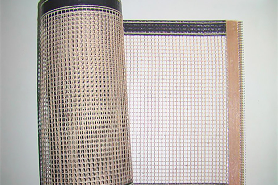 Yüksek sıcaklığa dayanıklı PTFE örgülü bant PTFE örgülü konveyör bant