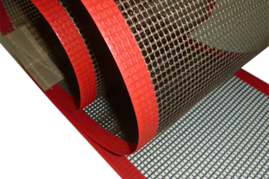 Yüksek sıcaklığa dayanıklı PTFE örgülü bant PTFE örgülü konveyör bant