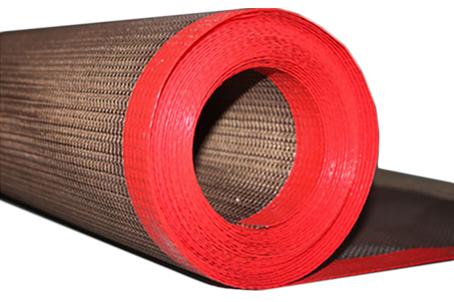 Yüksek sıcaklığa dayanıklı PTFE örgülü bant PTFE örgülü konveyör bant