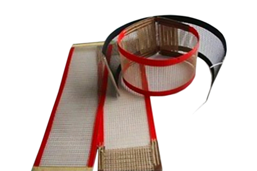 Yüksek sıcaklığa dayanıklı PTFE örgülü bant PTFE örgülü konveyör bant
