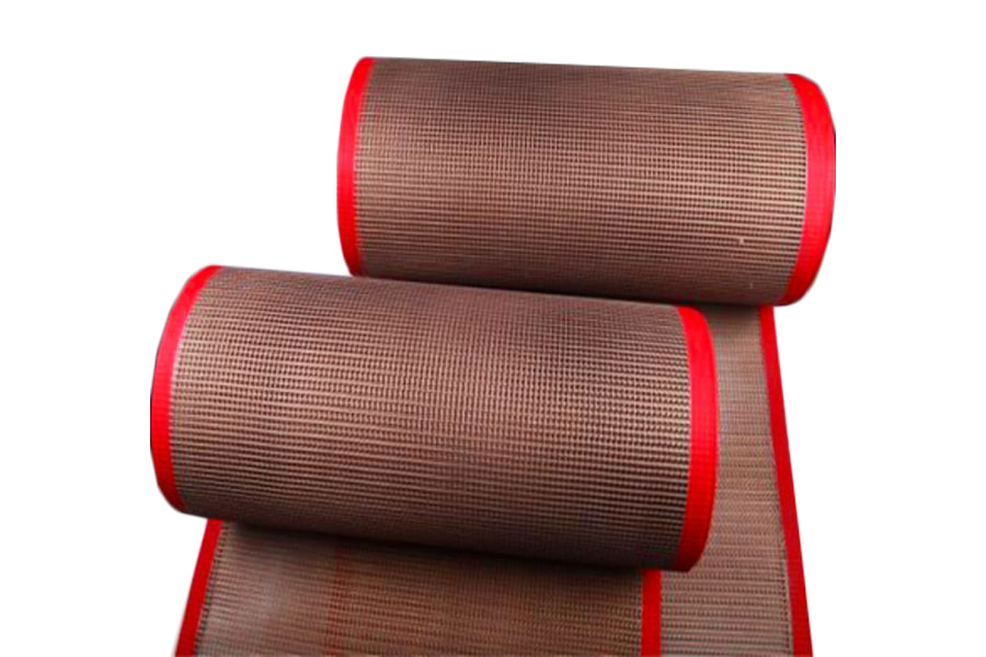 Yüksek sıcaklığa dayanıklı PTFE örgülü bant PTFE örgülü konveyör bant