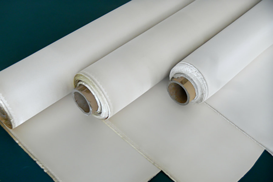 Isıya dayanıklı yanmaz alev geciktirici yüksek silika fiberglas kumaş