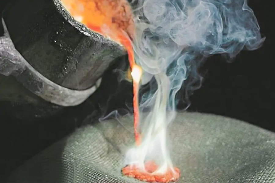 Isıya dayanıklı yanmaz alev geciktirici yüksek silika fiberglas kumaş